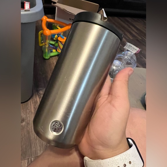 Starbucks Kitchen Silver 2oz Starbucks Tumbler For Hot Drinks